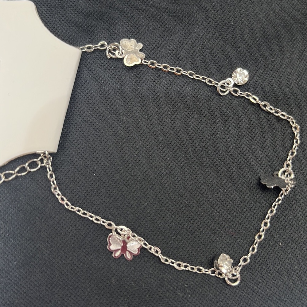 Buttfly ankle bracelet